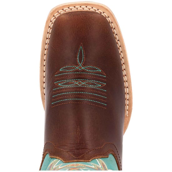 Durango Lady Rebel Pro Leather Women's Bay Brown/Arctic Blue Boots - Image 5