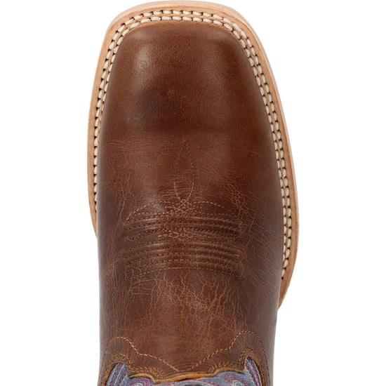 Durango Lady Rebel Pro Leather Women's Golden Brown/Periwinkle Boots - Image 4