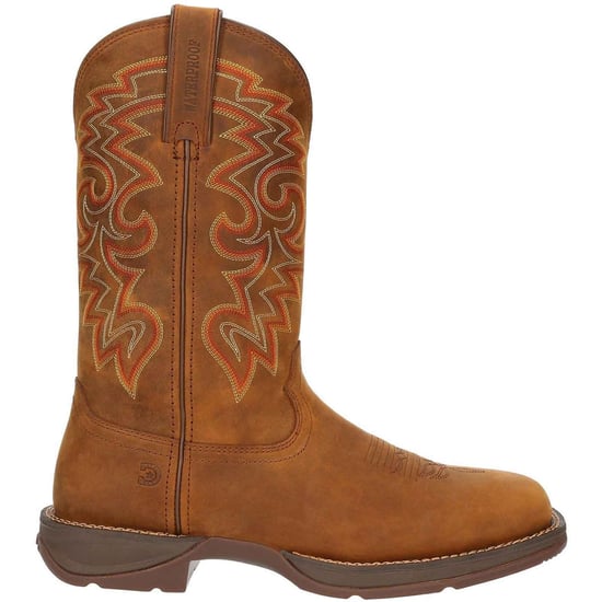 Durango Rebel Leather Men's Russet Boots - Image 6
