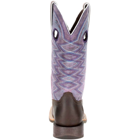 Durango Lady Rebel Pro Leather Women's Dark Earth/Amethyst Boots - Image 2
