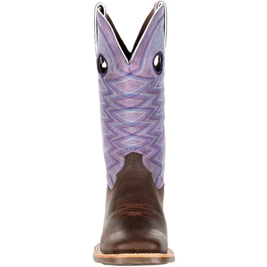 Durango Lady Rebel Pro Leather Women's Dark Earth/Amethyst Boots - Image 3