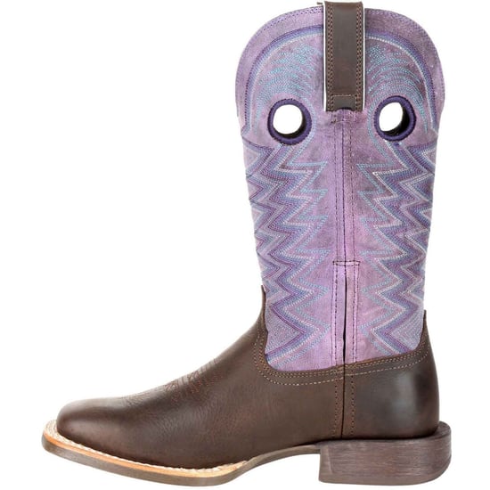 Durango Lady Rebel Pro Leather Women's Dark Earth/Amethyst Boots - Image 6