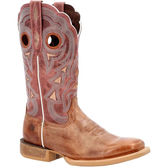 Durango Lady Rebel Pro Leather Women's Dusty Brown/Sky Blue Boots - Image 1