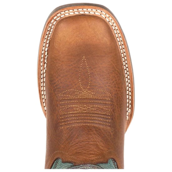 Durango Lady Rebel Pro Leather Women's Wheat/Tidal Teal Boots - Image 4