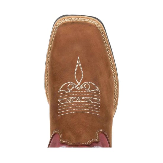 Durango Lady Rebel Leather Women's Briar Brown/Rusty Red Boots - Image 5