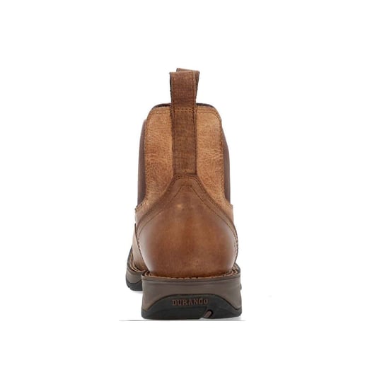 Durango Red Dirt Rebel Leather Men's Old Town Brown/Tan Ankle Boots - Image 2