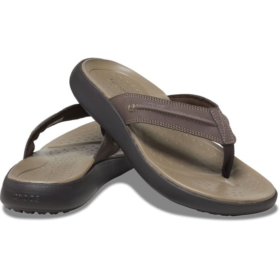 Crocs Yukon Vista II Polyurethane Men's Espresso Flip Flops - Image 3