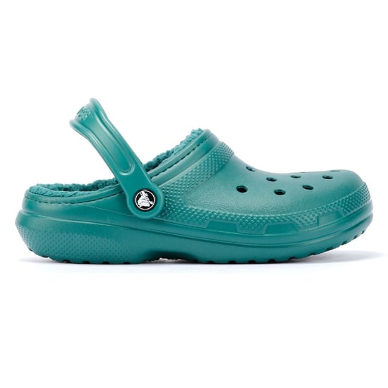 Crocs Classic Lined Women's Emerald Clogs - Image 5