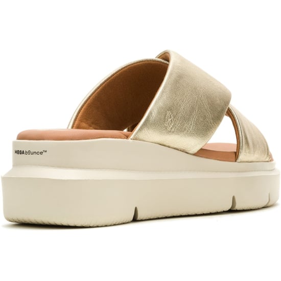 Hush Puppies Uplift Läder Kvinnors Champagne Sandaler - Image 2