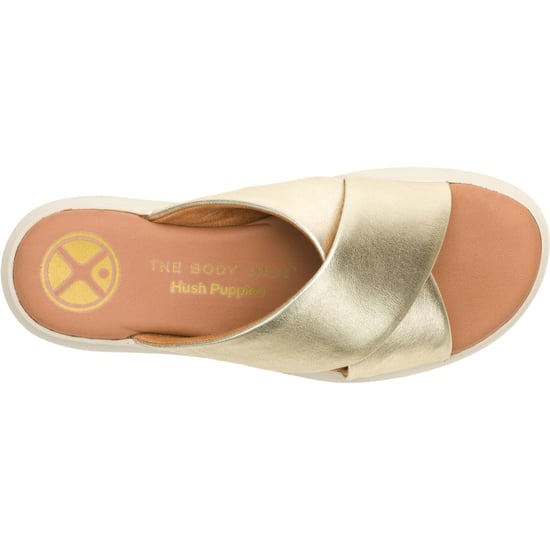 Hush Puppies Uplift Läder Kvinnors Champagne Sandaler - Image 4