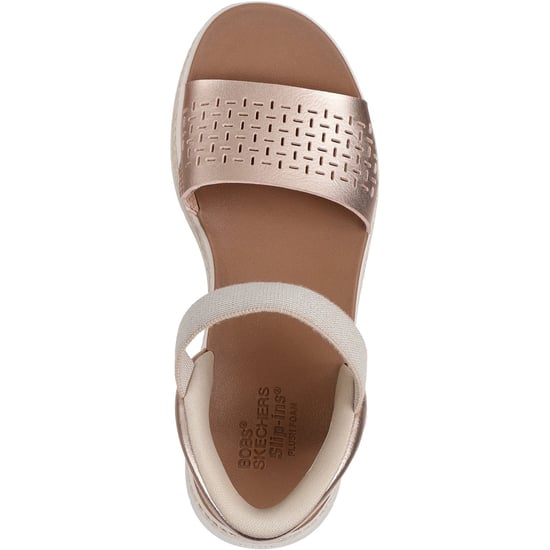 Skechers BOBS Sun Ray Women's Rose Gold Sandals - Image 3