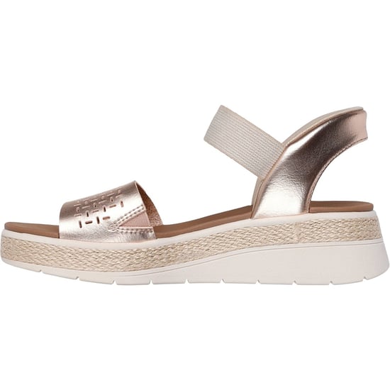 Skechers BOBS Sun Ray Women's Rose Gold Sandals - Image 4
