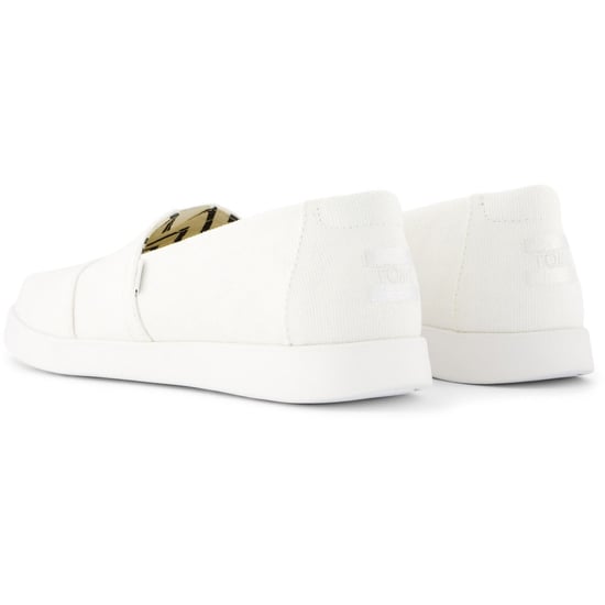 TOMS Alpargata Plus 100% Cotton Women's White Espadrilles - Image 2