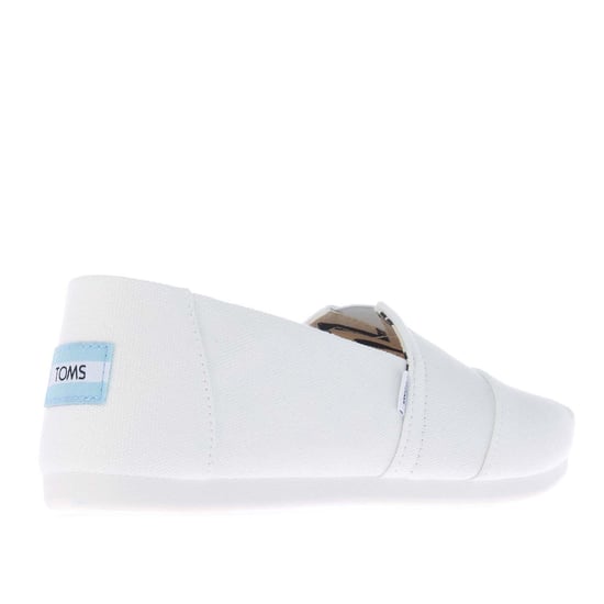 Butik För Toms Alpargata Bomullscanvas Damers Vita Espadrillos - Image 3