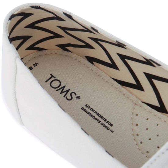 Butik För Toms Alpargata Bomullscanvas Damers Vita Espadrillos - Image 5