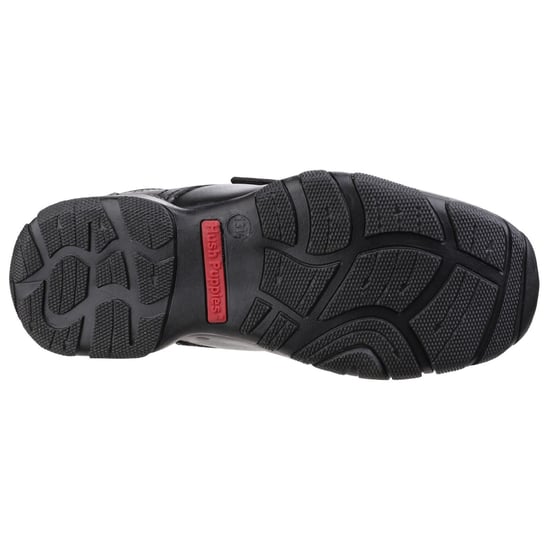 Hush Puppies Freddy 2 Junior Leather Boy's Black Shoes - Image 4