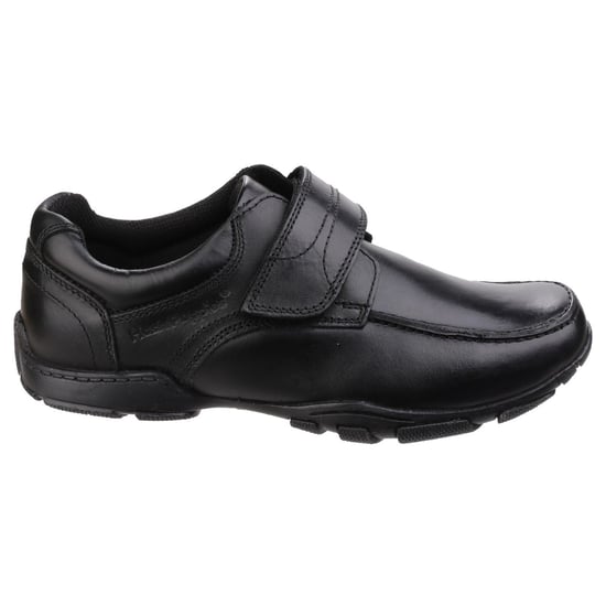 Hush Puppies Freddy 2 Junior Leather Boy's Black Shoes - Image 5