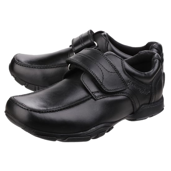 Hush Puppies Freddy 2 Junior Leather Boy's Black Shoes - Image 6