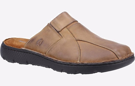 Hush Puppies Carson Mule Läder Sandal Herr - Image 2
