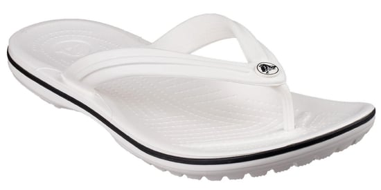 Crocs Unisex Crocband Flip Flops White - Image 1