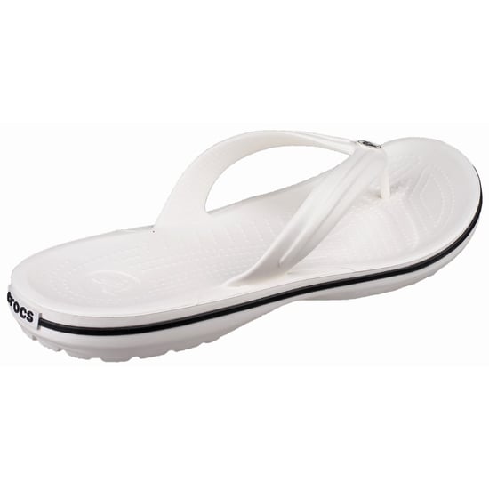 Crocs Unisex Crocband Flip Flops White - Image 2