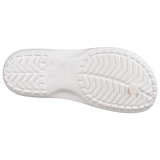 Crocs Unisex Crocband Flip Flops White - Image 4