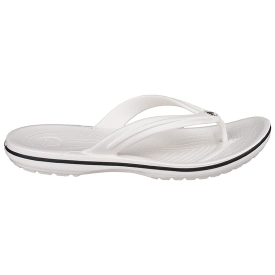 Crocs Unisex Crocband Flip Flops White - Image 5