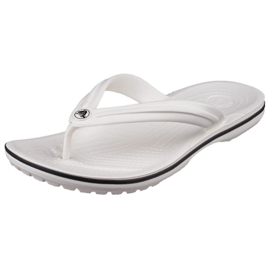 Crocs Unisex Crocband Flip Flops White - Image 6