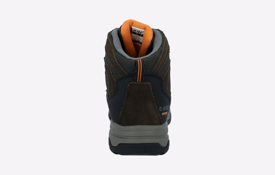 Hi-Tec Storm Heren Wandelschoenen Van Donkerbruin Suède - Image 3
