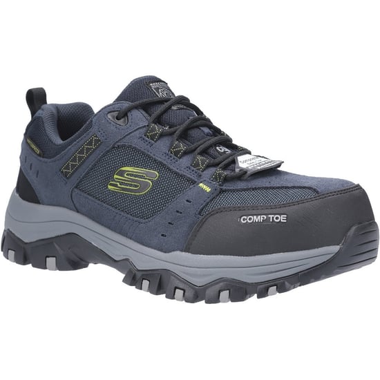 Skechers Herr Greetah Vattentäta Kompositåka Säkerhetsskor - Image 1