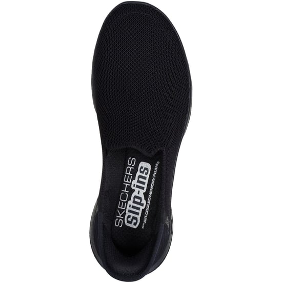 Skechers GO WALK Joy Vela Textil Dam Svarta Träningsskor - Image 3