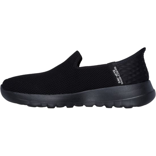 Skechers GO WALK Joy Vela Textil Dam Svarta Träningsskor - Image 4