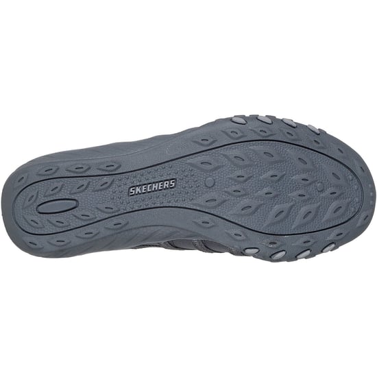 Skechers Breathe-Easy - Roll-With-Me Textil Kvinnors Kolgrå Träningsskor - Image 2