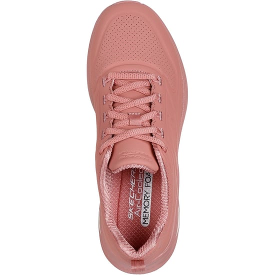 Skechers Skech-Air Meta Extraordinaire Synthetic Women's Rust Trainers - Image 3