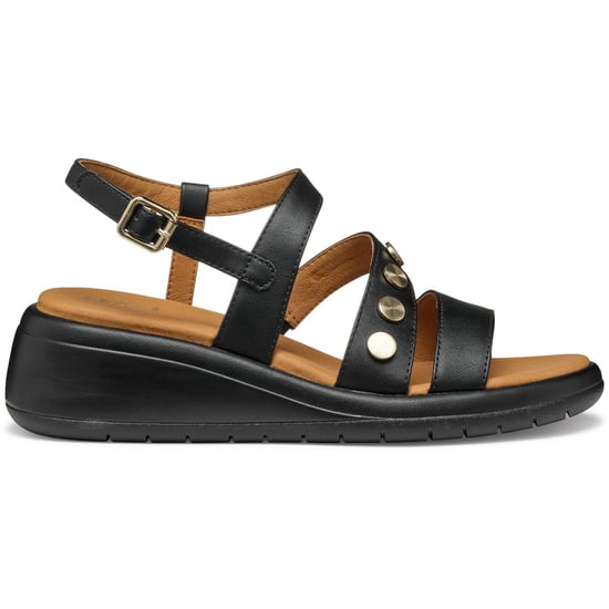 Geox D MELICONIA Synthetisch Polyurethaan Dames Zwarte Wedges - Image 5