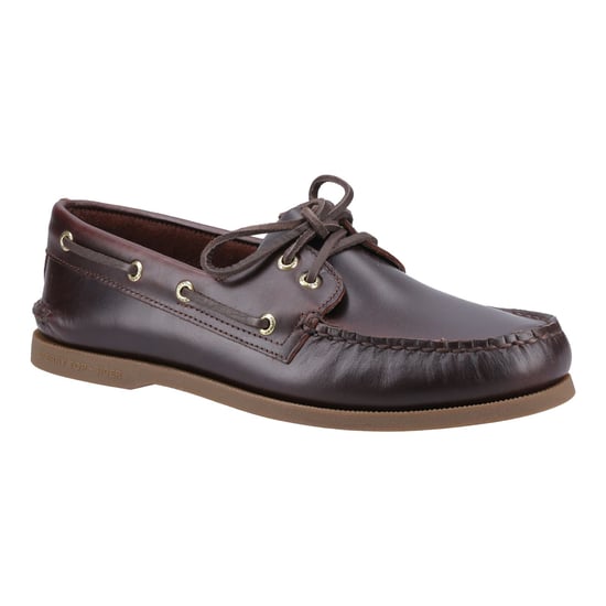 Sperry Authentieke 2 Oog Leer Heren Amaretto Bootschoenen - Image 6