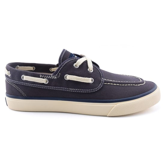 Sperry Klassiska Seamate Bomull Herr Marinblå Seglarskor - Image 5