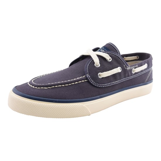Sperry Klassiska Seamate Bomull Herr Marinblå Seglarskor - Image 6