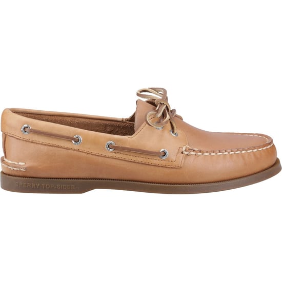 Sperry Authentic 2 Eye Leather Heren Bootsschoenen in Nootmuskaat - Image 5