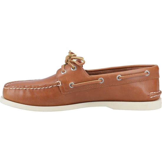 Sperry Authentic 2 Eye Leather Men's Tan Boat Shoes - Image 4