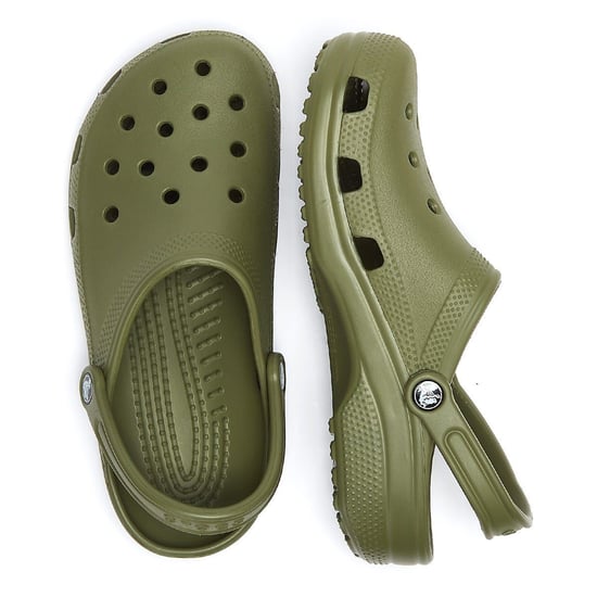 Crocs Classic Mens Army Green Clogs - Image 6