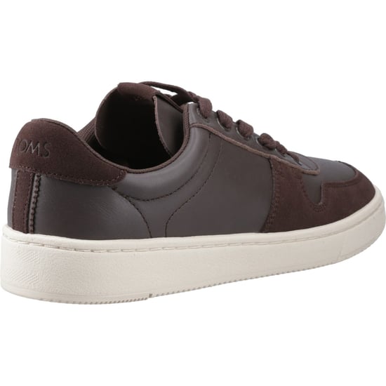 TOMS TRVL Lite Court Leren Mannen Bruine Sneakers - Image 2