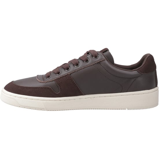 TOMS TRVL Lite Court Leren Mannen Bruine Sneakers - Image 4