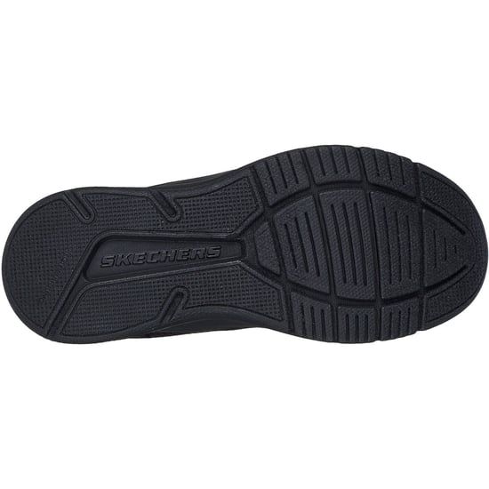 Skechers Microspec Advance Textile Girl's Black Trainers - Image 2