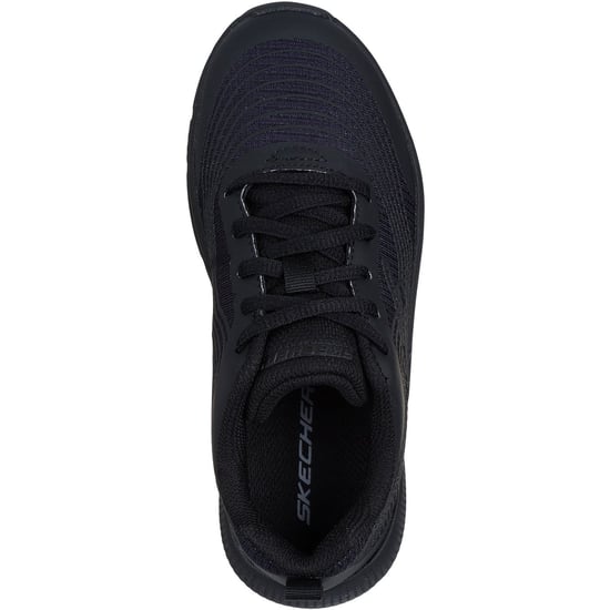 Skechers Microspec Advance Textile Girl's Black Trainers - Image 3