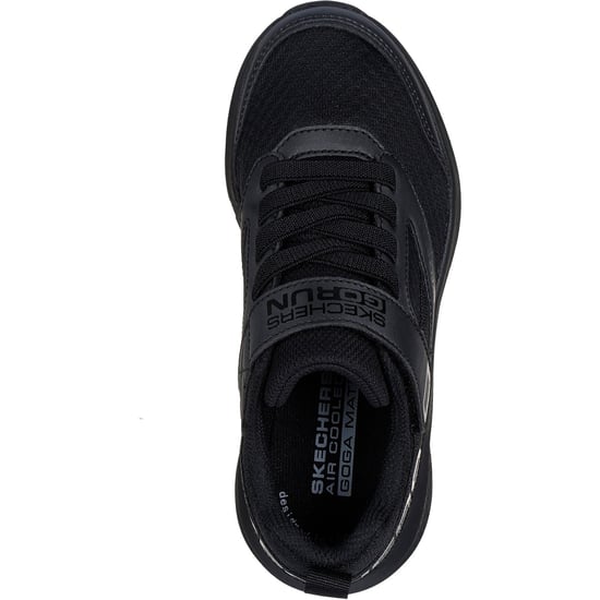 Skechers Elevate Sporty Spectacular Textile Girl's Black Trainers - Image 3