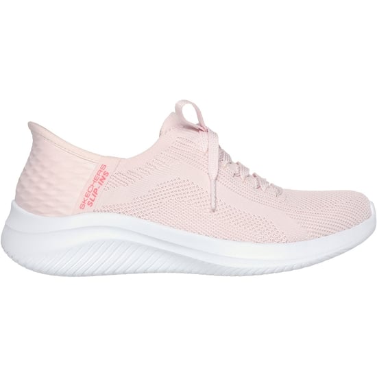 Skechers Ultra Flex 3.0 Brilliant Path Textil Dam Ljusrosa Träningsskor - Image 5