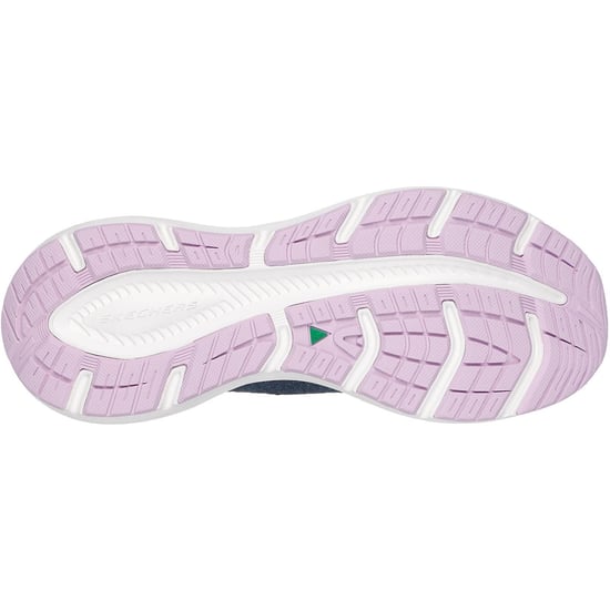 Skechers Edgeride Impression Textil Dam Skor Navy/Lavendel - Image 2