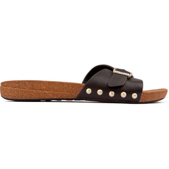 FitFlop Iqushion adjustable buckle leather slides - Image 1