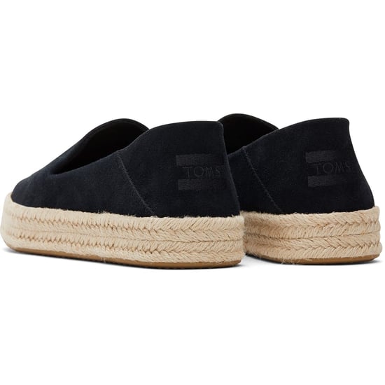 TOMS Carolina 100% Koe Dames Zwarte Espadrilles - Image 2